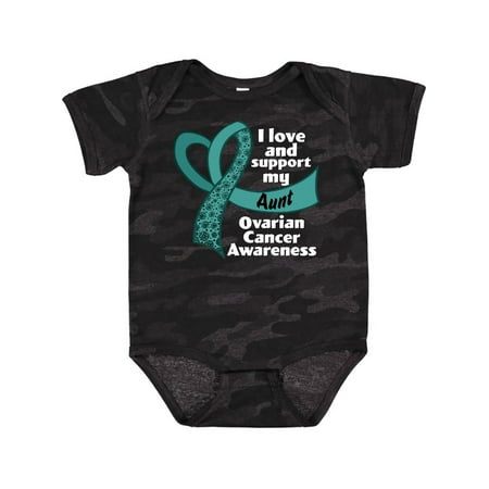 Inktastic I Love and Support My Aunt Ovarian Cancer Teal Ribbon Heart Gift Baby Boy or Baby Girl Bodysuit
Inktastic I Love and Support My Aunt Ovarian Cancer Teal Ribbon Heart Gift Baby Boy or Baby Girl Bodysuit