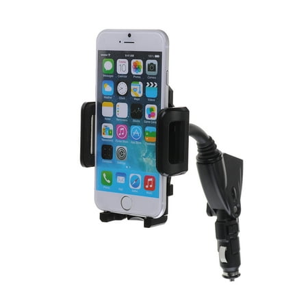 VicTsing Dual USB Car Mount Holder Charger socket for Samsung Galaxy S6 S5 iphone 6s 6s plus and other smartphones