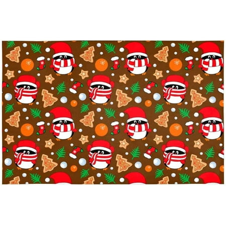 ECZJNT Penguin Santa Hat Placemat Plate Holder Set of 4 Table Mats Protector 12x18 inch
ECZJNT Penguin Santa Hat Placemat Plate Holder Set of 4 Table Mats Protector 12x18 inch
