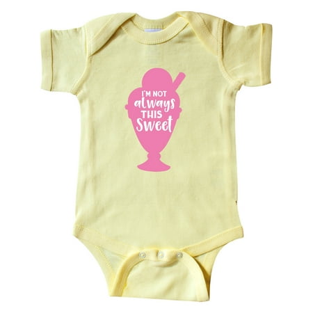 Inktastic I m Not Always This Sweet Ice Cream - Pink Gift Baby Boy or Baby Girl Bodysuit
Inktastic I m Not Always This Sweet Ice Cream - Pink Gift Baby Boy or Baby Girl Bodysuit