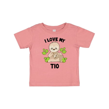 Inktastic Cute Sloth I Love My Tio with Green Leaves Gift Baby Boy or Baby Girl T-Shirt
Inktastic Cute Sloth I Love My Tio with Green Leaves Gift Baby Boy or Baby Girl T-Shirt