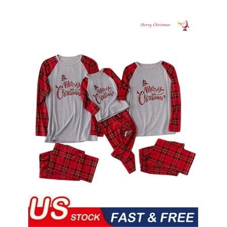 Family Matching Pajamas Christmas Sets Long Sleeve T-Shirt Red Plaid Pants Set for Couples Women Men Kids Baby
Family Matching Pajamas Christmas Sets Long Sleeve T-Shirt Red Plaid Pants Set for Couples Women Men Kids Baby
