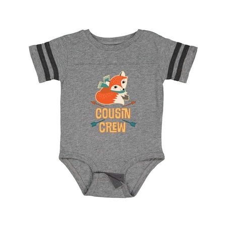 Inktastic Cousin Crew Outfit Fox Gift Baby Boy or Baby Girl Bodysuit