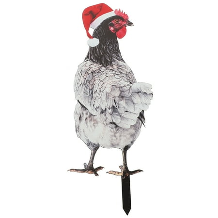 HEMOTON Chicken Ornament Christmas Garden Chick Garden Decoration Yard Chick Stake Party Supply
HEMOTON Chicken Ornament Christmas Garden Chick Garden Decoration Yard Chick Stake Party Supply