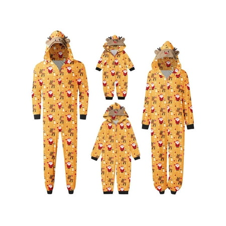 HUIJZG Family Christmas Pajamas Matching Sets Sleepwear Jumpsuit Hoodie Rompers Holiday PJ s for All Family Member
HUIJZG Family Christmas Pajamas Matching Sets Sleepwear Jumpsuit Hoodie Rompers Holiday PJ s for All Family Member