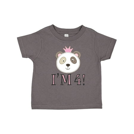 Inktastic 4th Birthday Panda 4 Year Old Girl Gift Toddler Toddler Girl T-Shirt
Inktastic 4th Birthday Panda 4 Year Old Girl Gift Toddler Toddler Girl T-Shirt