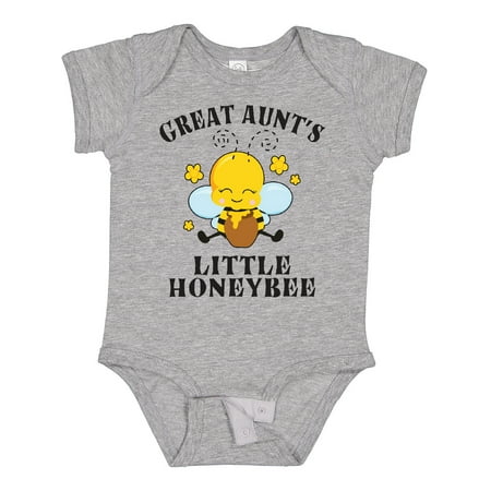 Inktastic Cute Bee Great Aunt s Little Honeybee with Stars Gift Baby Boy or Baby Girl Bodysuit
Inktastic Cute Bee Great Aunt s Little Honeybee with Stars Gift Baby Boy or Baby Girl Bodysuit