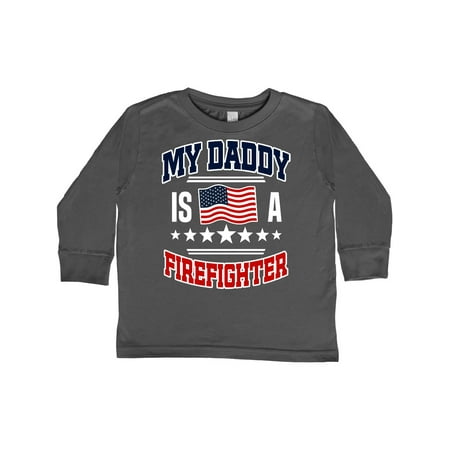 Inktastic Daddy is a Firefighter Gift Toddler Boy or Toddler Girl Long Sleeve T-Shirt
Inktastic Daddy is a Firefighter Gift Toddler Boy or Toddler Girl Long Sleeve T-Shirt
