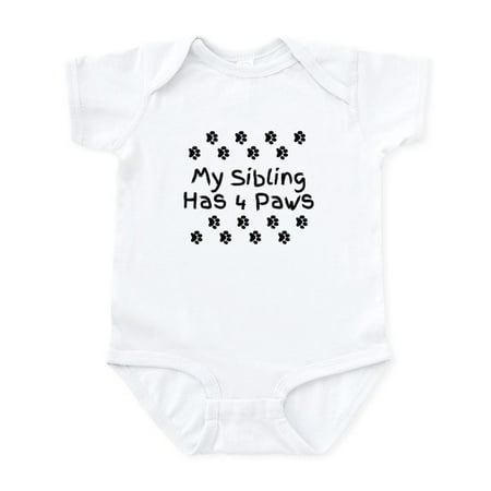 CafePress - My Sibling Has 4 Paws. Body Suit - Baby Light Bodysuit Size Newborn - 24 Months
CafePress - My Sibling Has 4 Paws. Body Suit - Baby Light Bodysuit Size Newborn - 24 Months