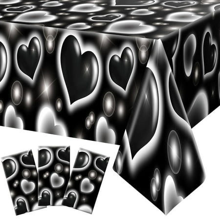 3 Pack 2000s Tablecloth Decorations Cholo Party Table Covers 90s Tablecovers Heart Early Plastic Disposable Rectangle Table Decorations for Party Cholo Birthday Party Supplies 54 x 108 Inches (Black)
3 Pack 2000s Tablecloth Decorations Cholo Party Table Covers 90s Tablecovers Heart Early Plastic Disposable Rectangle Table Decorations for Party Cholo Birthday Party Supplies 54 x 108 Inches (Black)
