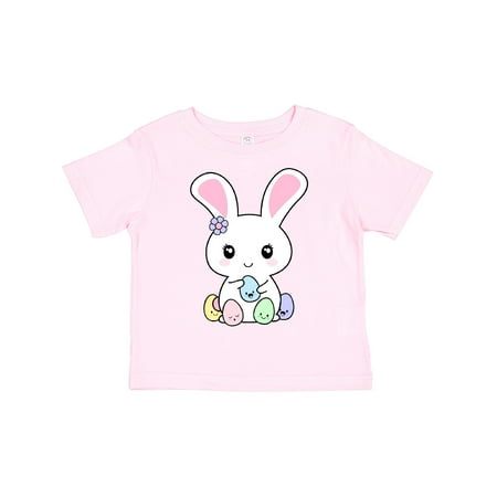 Inktastic Kawaii Easter Bunny Gift Toddler Toddler Girl T-Shirt