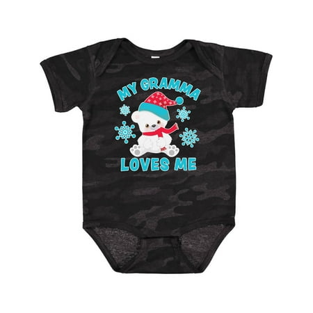 Inktastic Polar Bear My Gramma Loves Me in Santa Hat with Snowflakes Gift Baby Boy or Baby Girl Bodysuit
Inktastic Polar Bear My Gramma Loves Me in Santa Hat with Snowflakes Gift Baby Boy or Baby Girl Bodysuit