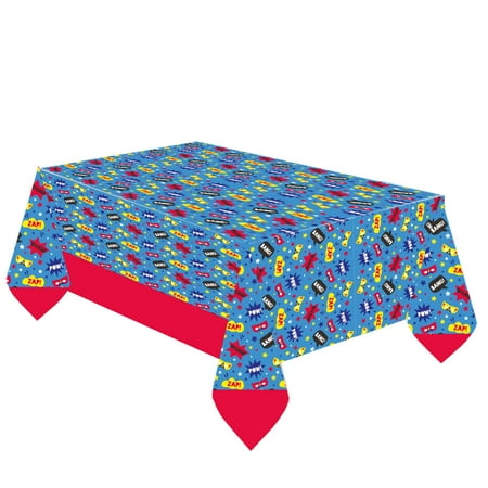 Amscan Superhero Paper Party Table Cover