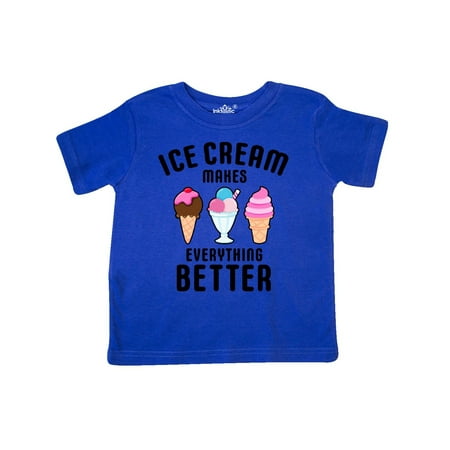 Inktastic Ice Cream Makes Everything Better Gift Toddler Boy or Toddler Girl T-Shirt
Inktastic Ice Cream Makes Everything Better Gift Toddler Boy or Toddler Girl T-Shirt