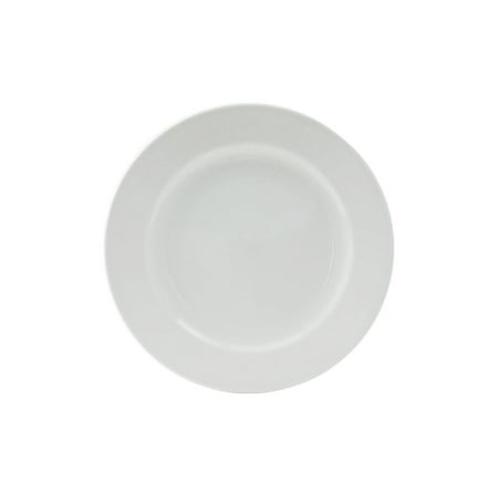 Tuxton Alaska Porcelain White Re 8-1/4-Inch Plate Pack of 36