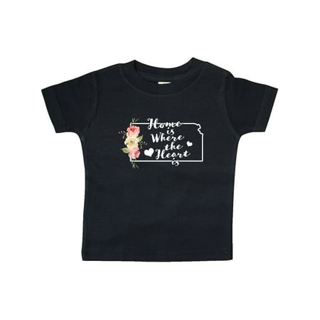 Inktastic Kansas Home is Where the Heart is with Watercolor Floral Gift Baby Boy or Baby Girl T-Shirt
Inktastic Kansas Home is Where the Heart is with Watercolor Floral Gift Baby Boy or Baby Girl T-Shirt