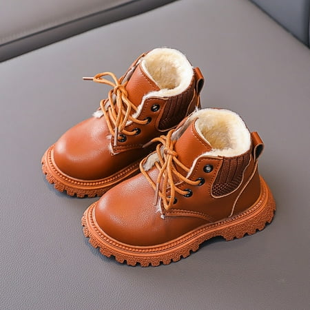Kids Baby Girls Boots Spring/Autumn Single Shoes Fashion Cotton Shoes Children Boys Plush Boots Lace Up Velvet Winter Boots
Kids Baby Girls Boots Spring/Autumn Single Shoes Fashion Cotton Shoes Children Boys Plush Boots Lace Up Velvet Winter Boots
