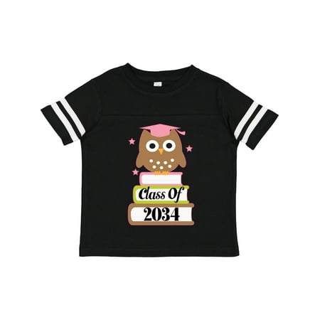 Inktastic Class of 2034 Owl Girls Gift Toddler Toddler Girl T-Shirt