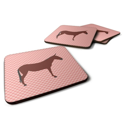 Carolines Treasures BB7850FC Hinny Horse Donkey Pink Check Foam Coaster Set of 4 3 1/2 x 3 1/2 multicolor
Carolines Treasures BB7850FC Hinny Horse Donkey Pink Check Foam Coaster Set of 4 3 1/2 x 3 1/2 multicolor
