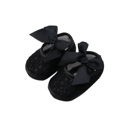 Rotosw Toddler Flats Bowknot Mary Jane Soft Sole Crib Shoes Comfort Prewalker Princess Dress Shoe Party Breathable Black 4C
Rotosw Toddler Flats Bowknot Mary Jane Soft Sole Crib Shoes Comfort Prewalker Princess Dress Shoe Party Breathable Black 4C