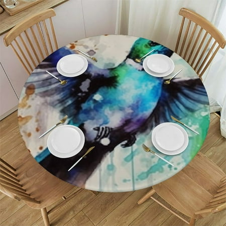 BCIIG Colorful Birds Round Table Cover Stain Resistant Washable Indoor Outdoor Tablecloth Kitchen Dining Wedding Parties 100% Polyester Fiber 42-46
BCIIG Colorful Birds Round Table Cover Stain Resistant Washable Indoor Outdoor Tablecloth Kitchen Dining Wedding Parties 100% Polyester Fiber 42-46