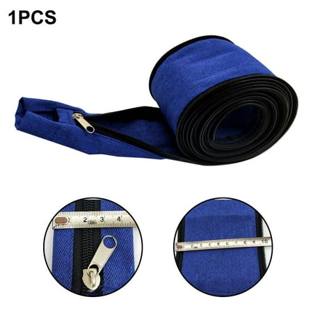 RANMEI 1PCS Blue TIG/MIG Welded Torch Cable Cover with Pull Chain 4.5CM