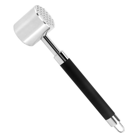 Meat Tenderizer Mallet Hammer - Stainless Steel - Dual-Sided Tool for Tenderizing - Dishwasher Safe
Meat Tenderizer Mallet Hammer - Stainless Steel - Dual-Sided Tool for Tenderizing - Dishwasher Safe