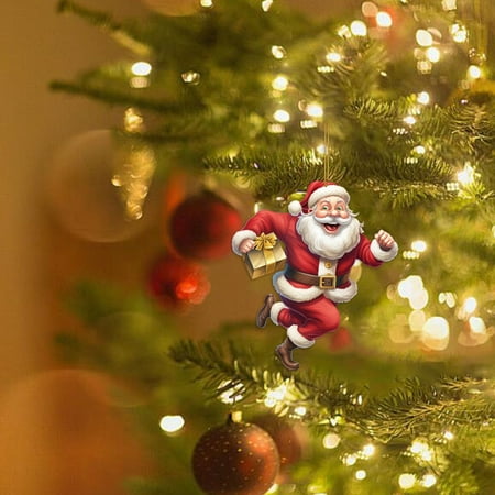 FORYULIK Cute Santa Decorative Pendant Indoor Decorative Pendant Fun Acrylic Pendant Good Gift Holiday Pendant Gifts Home
FORYULIK Cute Santa Decorative Pendant Indoor Decorative Pendant Fun Acrylic Pendant Good Gift Holiday Pendant Gifts Home
