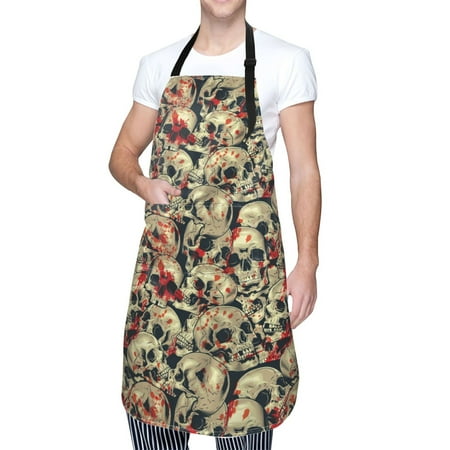 Cauagu Skulls1 Aprons with Pockets Waterproof Apron for Women Kitchen Cooking Apron Adjustable Bib Aprons Chef Apron for Cooking Drawing Crafting
Cauagu Skulls1 Aprons with Pockets Waterproof Apron for Women Kitchen Cooking Apron Adjustable Bib Aprons Chef Apron for Cooking Drawing Crafting