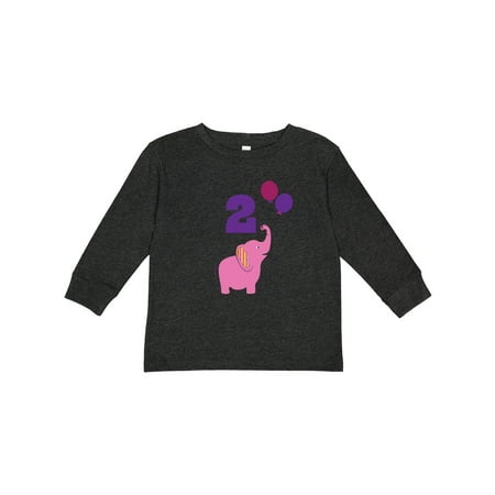 Inktastic 2nd Birthday Elephant Girls Cute Gift Toddler Toddler Girl Long Sleeve T-Shirt
Inktastic 2nd Birthday Elephant Girls Cute Gift Toddler Toddler Girl Long Sleeve T-Shirt