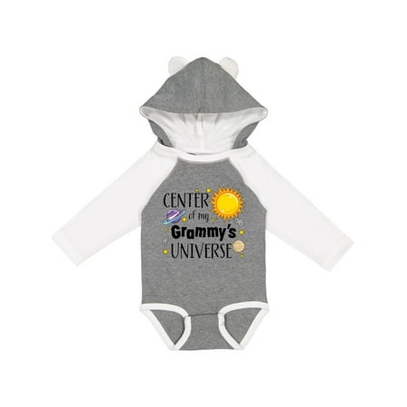 Inktastic Center of My Grammy s Universe Gift Baby Boy or Baby Girl Long Sleeve Bodysuit
Inktastic Center of My Grammy s Universe Gift Baby Boy or Baby Girl Long Sleeve Bodysuit