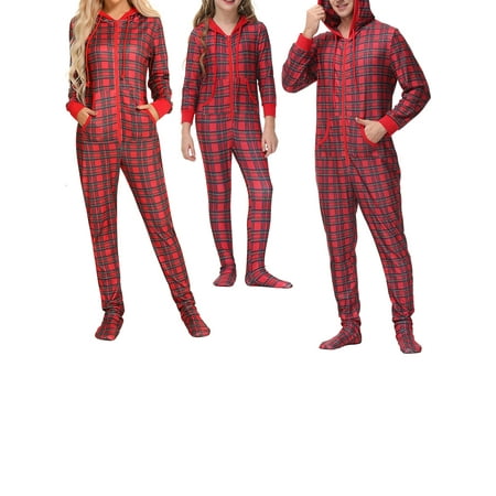 Inevnen Christmas Matching Family Pajamas Hooded Jumpsuit with Pockets Festive Clothing Homewear
Inevnen Christmas Matching Family Pajamas Hooded Jumpsuit with Pockets Festive Clothing Homewear