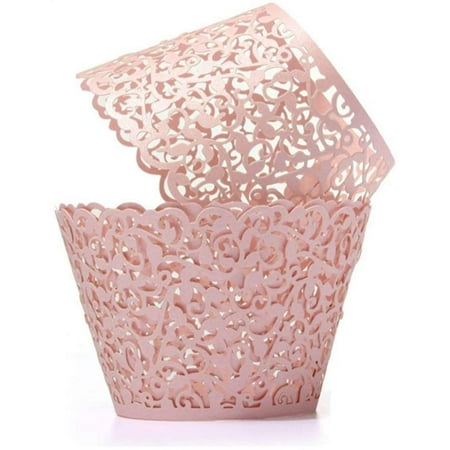 Vine Cupcake Wrappers 60PCS Lace Cupcake Liners for Regular Sized Cupcake (Pink)
Vine Cupcake Wrappers 60PCS Lace Cupcake Liners for Regular Sized Cupcake (Pink)