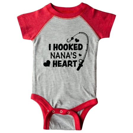 Inktastic I Hooked Nana s Heart with Fishing Rod Gift Baby Boy or Baby Girl Bodysuit
Inktastic I Hooked Nana s Heart with Fishing Rod Gift Baby Boy or Baby Girl Bodysuit