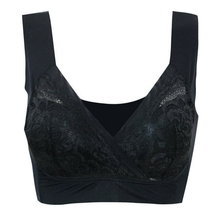 Knosfe Sports Yoga Workout Bras for Women Breathable Lace Wireless Bra Women s Lightly Comfort Bralette
Knosfe Sports Yoga Workout Bras for Women Breathable Lace Wireless Bra Women s Lightly Comfort Bralette