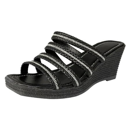 KaLI_store Womens Shoes Wedge Sandals for Women Rhinestone Elastic Ankle Strap Platform Sandals T-Strap Thong Flip Flops Shoes Black
KaLI_store Womens Shoes Wedge Sandals for Women Rhinestone Elastic Ankle Strap Platform Sandals T-Strap Thong Flip Flops Shoes Black