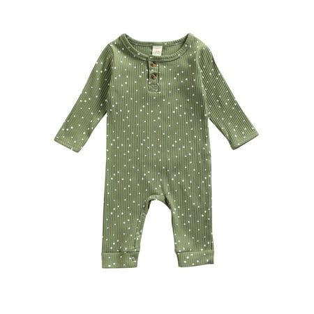 Calsunbaby Infant Baby Boys Girls Dot Printed Pattern Long Sleeve O-Neck One-piece Set
Calsunbaby Infant Baby Boys Girls Dot Printed Pattern Long Sleeve O-Neck One-piece Set