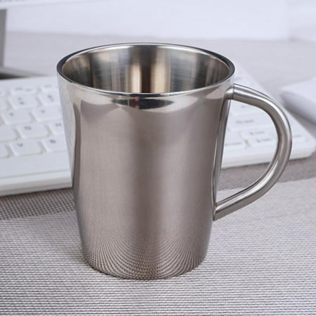 304 Stainless Steel Double-layer Cup With Hand Putting Beer Mug Heat Insulation Household Coffee Mug Anti-falling Cup
304 Stainless Steel Double-layer Cup With Hand Putting Beer Mug Heat Insulation Household Coffee Mug Anti-falling Cup
