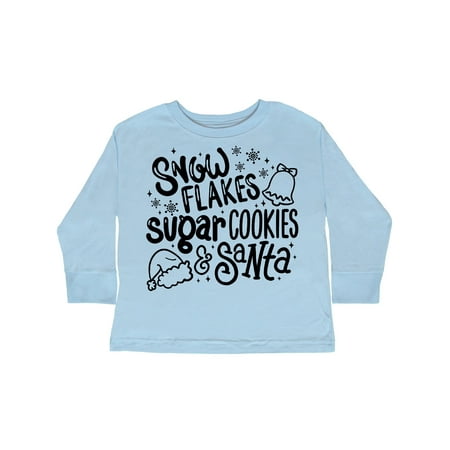 Inktastic Christmas Snowflakes Sugar Cookies and Santa Gift Toddler Boy or Toddler Girl Long Sleeve T-Shirt
Inktastic Christmas Snowflakes Sugar Cookies and Santa Gift Toddler Boy or Toddler Girl Long Sleeve T-Shirt