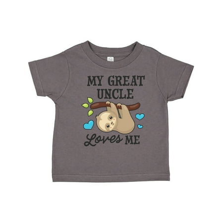 Inktastic My Great Uncle Loves Me with Sloth and Hearts Gift Toddler Boy or Toddler Girl T-Shirt
Inktastic My Great Uncle Loves Me with Sloth and Hearts Gift Toddler Boy or Toddler Girl T-Shirt