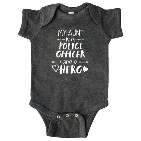 Inktastic My Aunt is a Police Officer and a Hero Gift Baby Boy or Baby Girl Bodysuit
Inktastic My Aunt is a Police Officer and a Hero Gift Baby Boy or Baby Girl Bodysuit