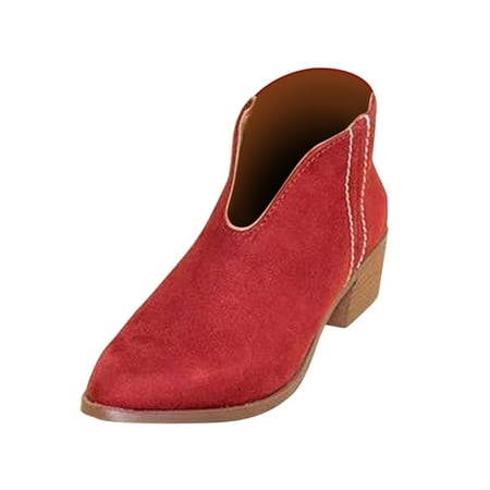 Paiwinds Boots for Women Women Mid Heel Shoes Winter Warm Leopard Fashion Side Zipper Pointed Toe Casual Solid Color Ankle Boots Red
Paiwinds Boots for Women Women Mid Heel Shoes Winter Warm Leopard Fashion Side Zipper Pointed Toe Casual Solid Color Ankle Boots Red