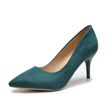 CHGBMOK Clearance Heels for Women Formal Fashion Leisure Office Solid Color Pointed High Heels
CHGBMOK Clearance Heels for Women Formal Fashion Leisure Office Solid Color Pointed High Heels