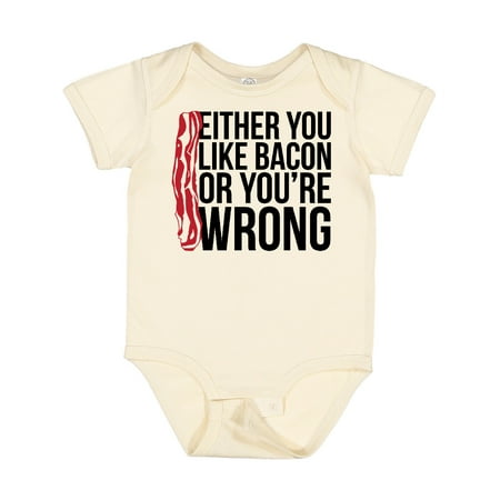 Inktastic Either You Like Bacon or You re Wrong Gift Baby Boy or Baby Girl Bodysuit
Inktastic Either You Like Bacon or You re Wrong Gift Baby Boy or Baby Girl Bodysuit