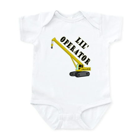 CafePress - Lil Crane Operator Infant Bodysuit - Baby Light Bodysuit Size Newborn - 24 Months
CafePress - Lil Crane Operator Infant Bodysuit - Baby Light Bodysuit Size Newborn - 24 Months