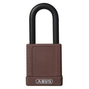 UPC 078217067697 product image for ABUS 74/40 KA BROWN Lockout Padlock, Aluminum, Brown, 1-7/16inL | upcitemdb.com
