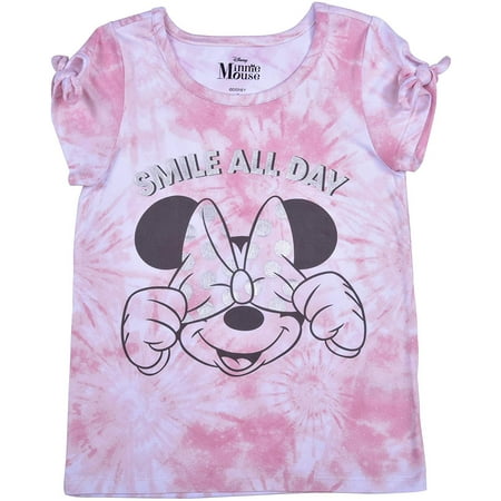 Disney Minnie Mouse Girl’s Short Sleeves Tee Shirt for Kids Loose Fit Top Tie Dyed Size 2T
Disney Minnie Mouse Girl’s Short Sleeves Tee Shirt for Kids Loose Fit Top Tie Dyed Size 2T
