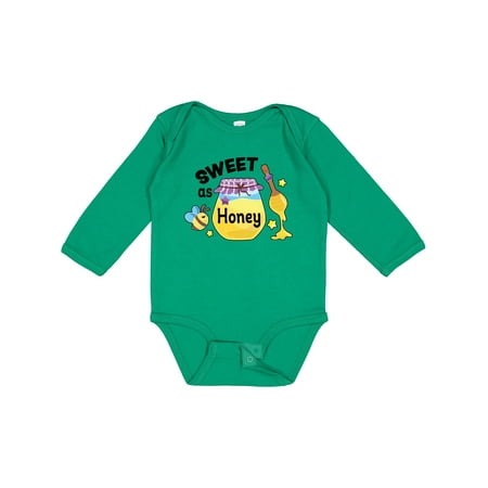 Inktastic Sweet As Honey with Honey Jar and Bee Gift Baby Girl Long Sleeve Bodysuit
Inktastic Sweet As Honey with Honey Jar and Bee Gift Baby Girl Long Sleeve Bodysuit