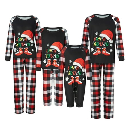 Esaierr 12M-3XL Baby Kids Christmas Matching Romper Pajamas Set Sleepwear for 2PCS Women Men Pajamas Matching Printed Letter Autumn Winter Long Sleeve Home Pajamas
Esaierr 12M-3XL Baby Kids Christmas Matching Romper Pajamas Set Sleepwear for 2PCS Women Men Pajamas Matching Printed Letter Autumn Winter Long Sleeve Home Pajamas