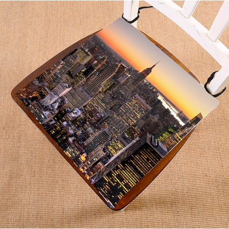 YKCG Aerial View of Manhattan Skyline at Sunset New York Cityscape Seat Cushion Chair Cushion Floor Cushion Twin Sides 16x16 inches
YKCG Aerial View of Manhattan Skyline at Sunset New York Cityscape Seat Cushion Chair Cushion Floor Cushion Twin Sides 16x16 inches